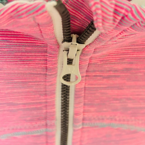 lululemon athletica Forme Jacket Cuffins In Wee Are From Space Neon Pink SZ 10 - Picture 11 of 14